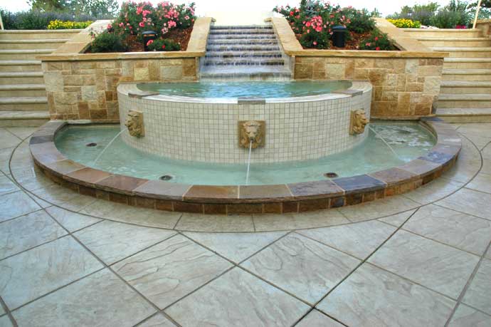 high end water features