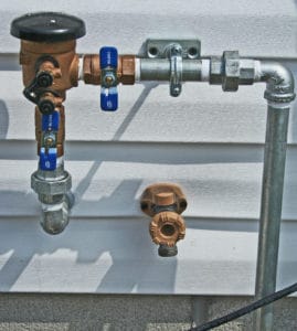 protect backflow device from freeze