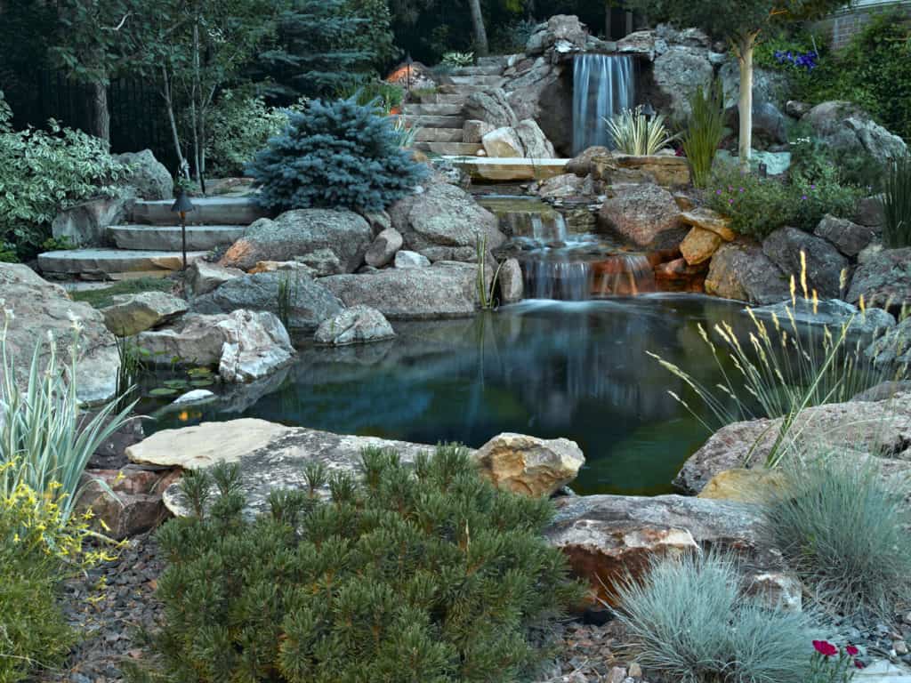 moreland water feature landscape design