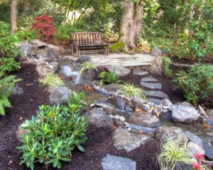 traditional spring landscape maintenance