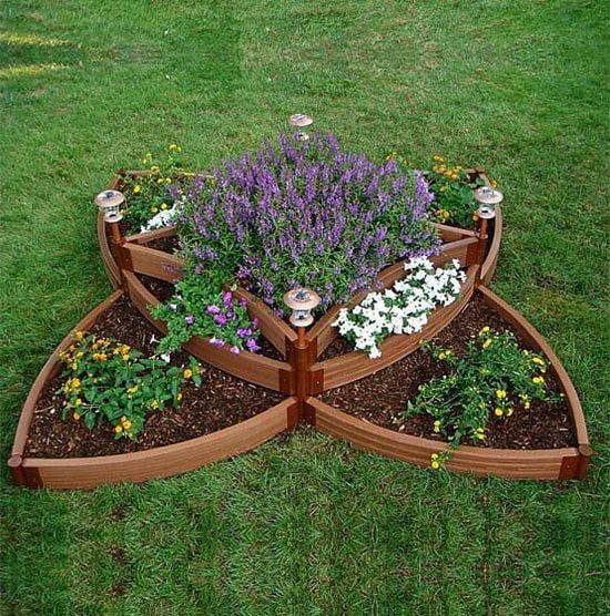 gardening ideas unique raised bed design