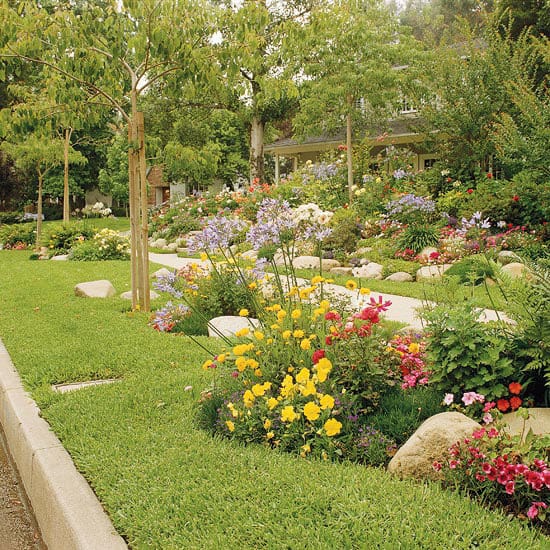 Enhance Curb Appeal with a Colorful Garden Plan