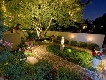 Landscape Illumination: Modern Light Designs for Gardens