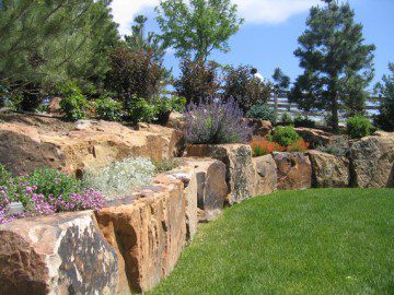 Solid Rock Wall Designs for Colorado Landscapes