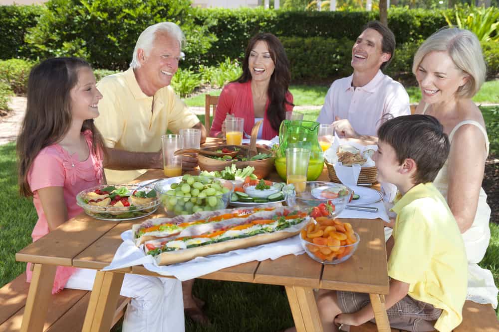 outdoor eating