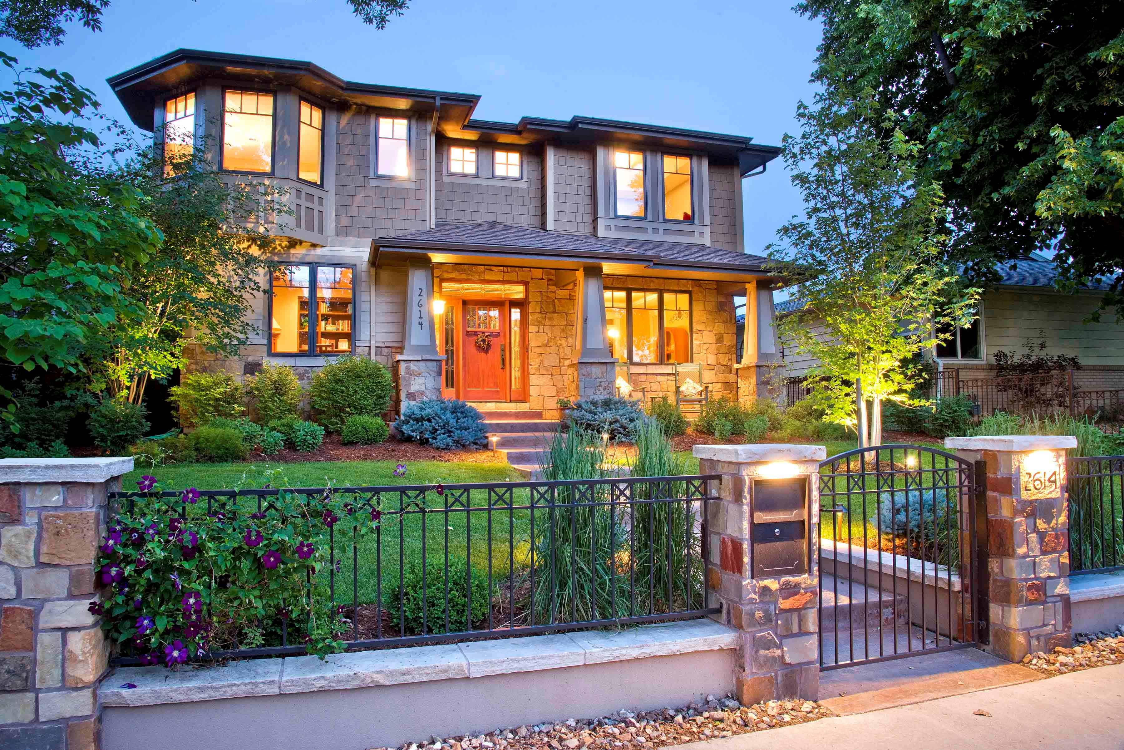 landscape lighting pathway