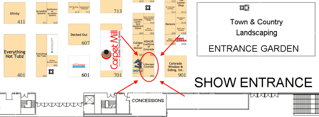 floor plan shows show entrance garden