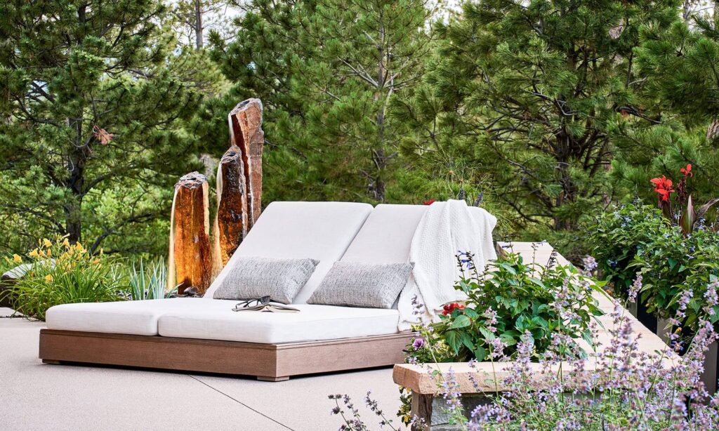 high end landscaping in mountains