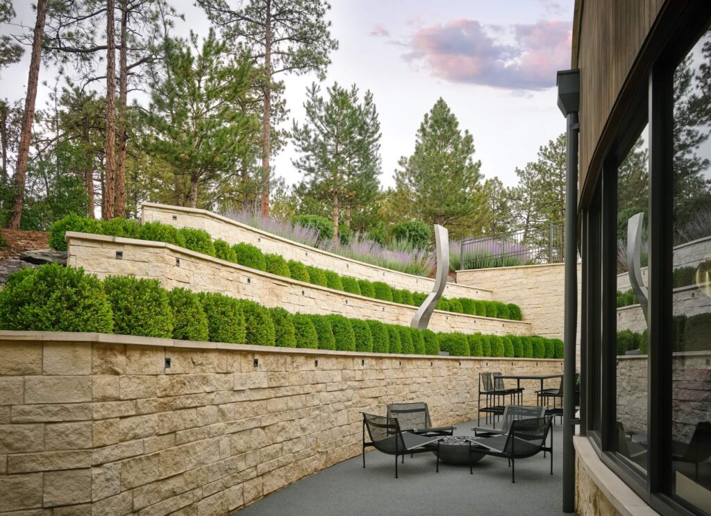 full view home landscape design perfection pines