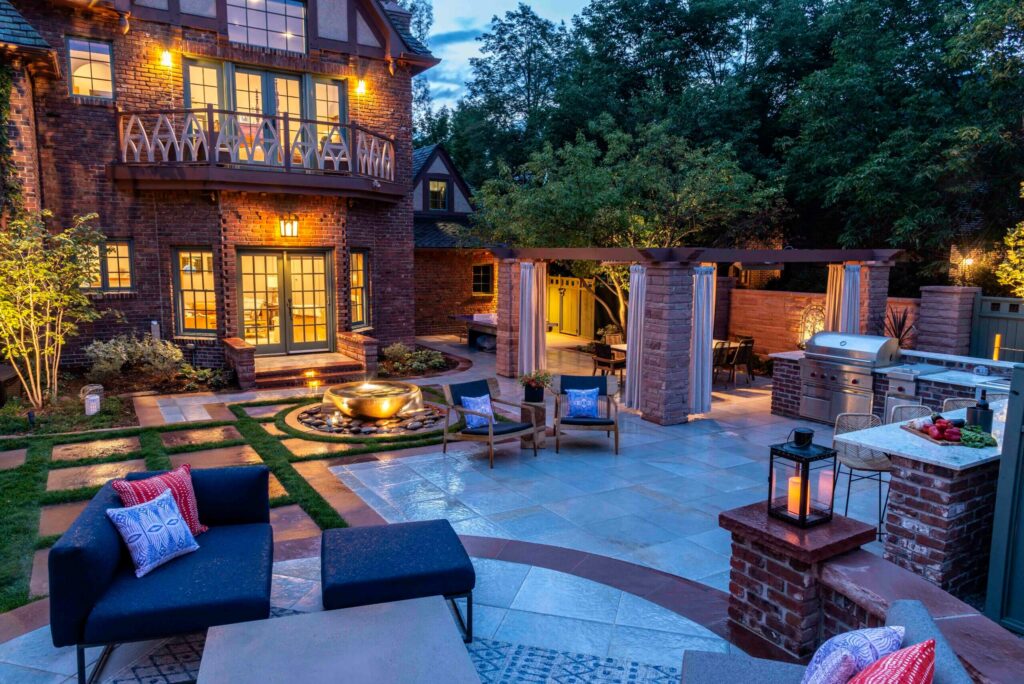 luxury custom masonry pool deck coping installation