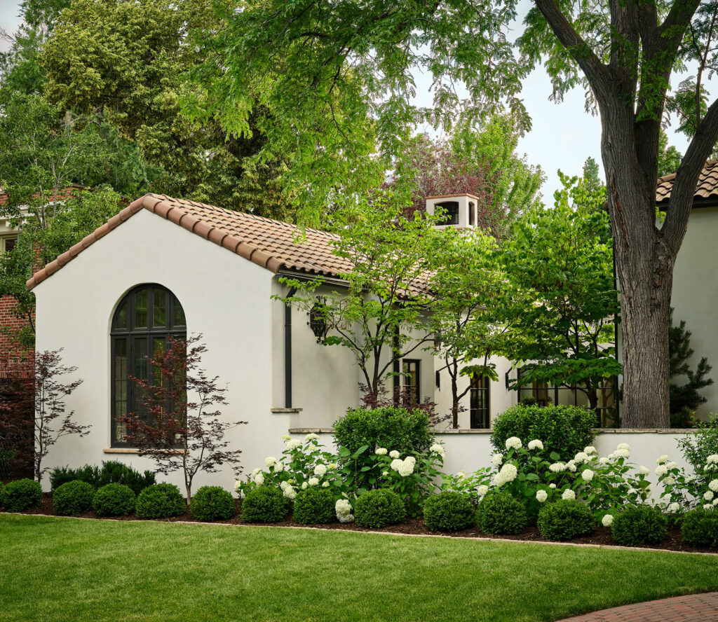 Front yard plantings